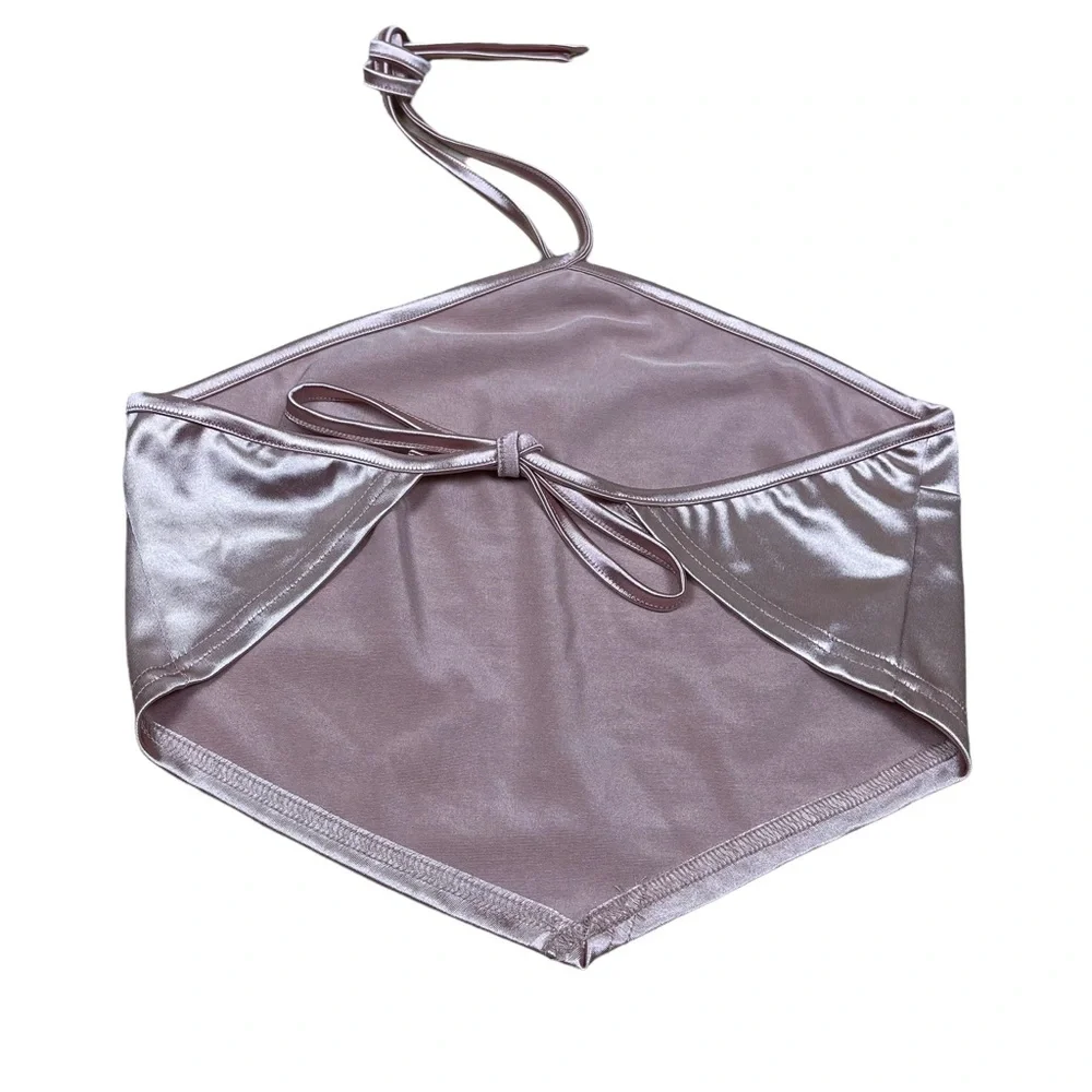 ASOS Brand New Golden Rose‎ Triangle Top Size 2 - Picture 5 of 8